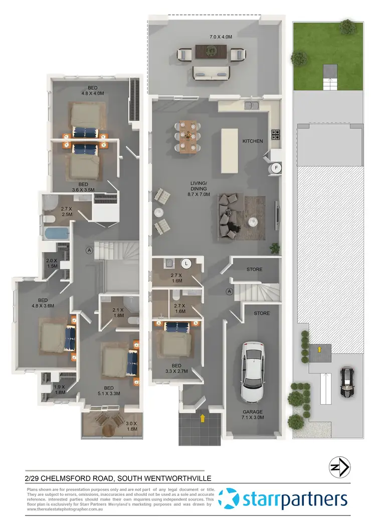 Floorplan of Homely house listing, 2/29 Chelmsford Road, South Wentworthville NSW 2145