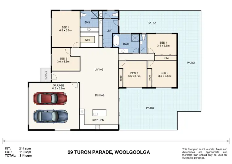 Floorplan of Homely house listing, 29 Turon Parade, Woolgoolga NSW 2456