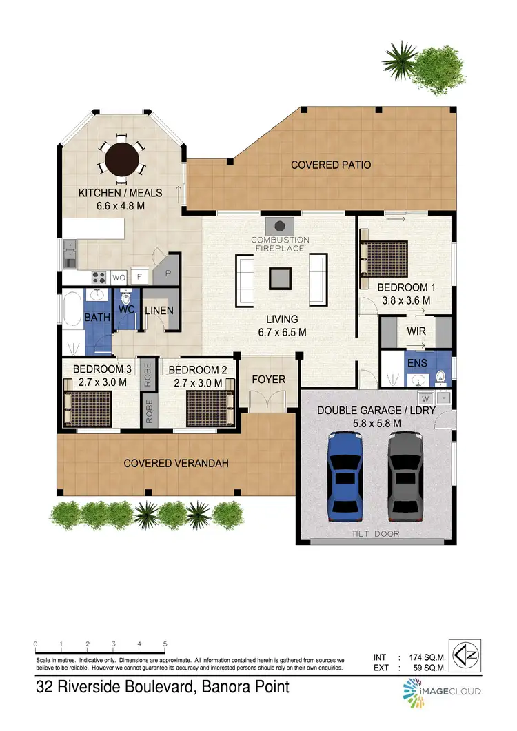 Floorplan of Homely house listing, 32 Riversdale Boulevard, Banora Point NSW 2486