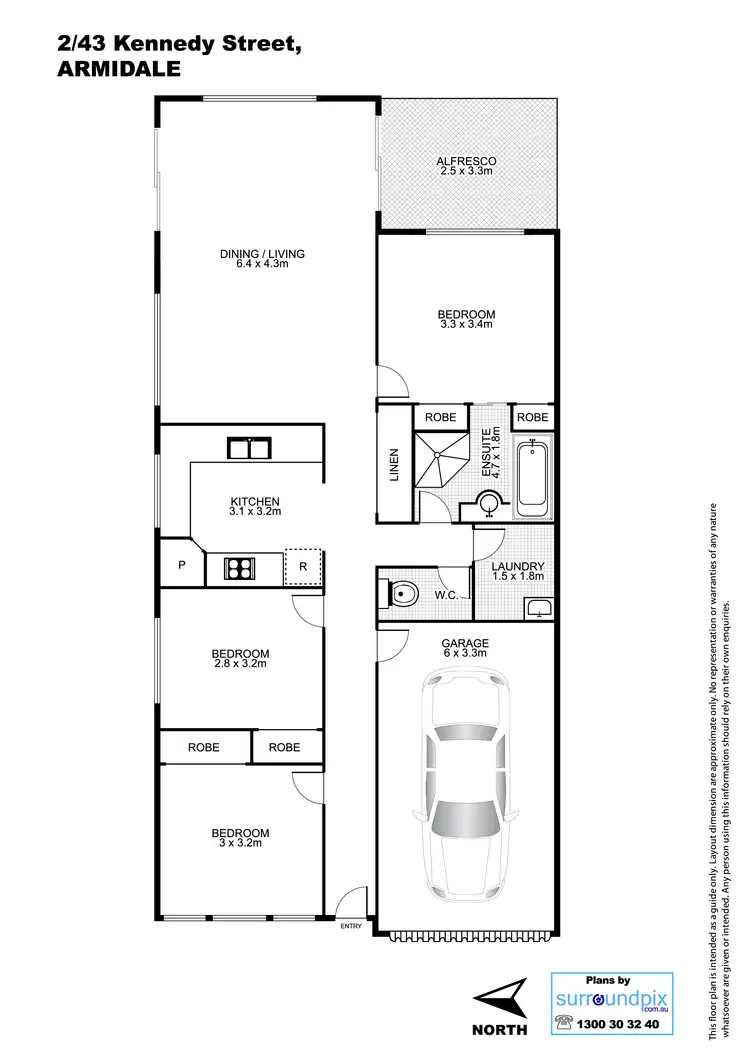 Floorplan of Homely unit listing, Address available on request