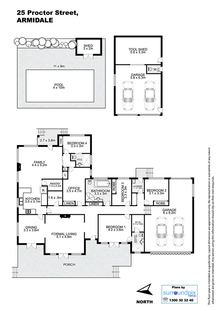 Floorplan of Homely house listing, 25-27 Proctor Street, Armidale NSW 2350