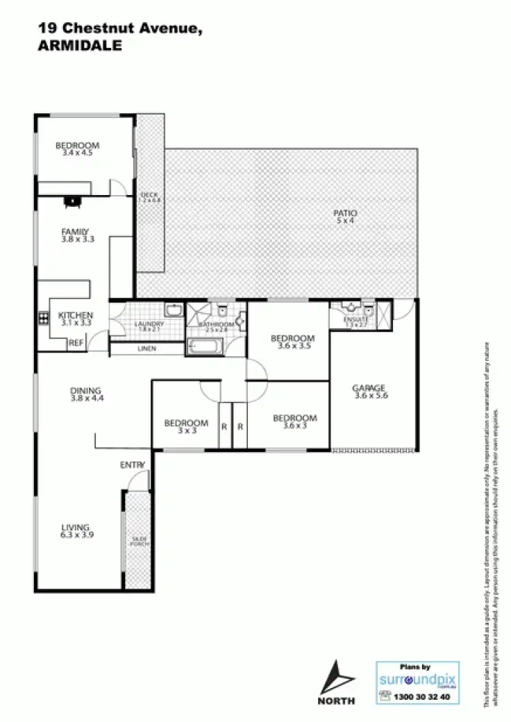 Floorplan of Homely house listing, 19 Chestnut Avenue, Armidale NSW 2350