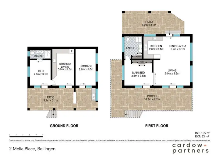 Floorplan of Homely house listing, 2 Melia Place, Bellingen NSW 2454