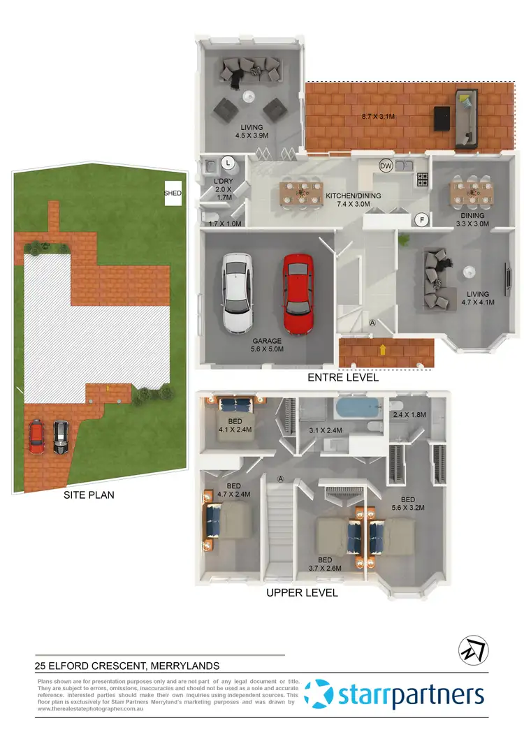 Floorplan of Homely house listing, 25 Elford Crescent, Merrylands NSW 2160