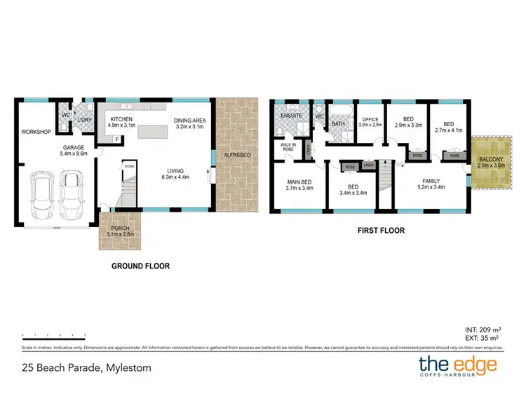 Floorplan of Homely house listing, 25 Beach Parade, Mylestom NSW 2454