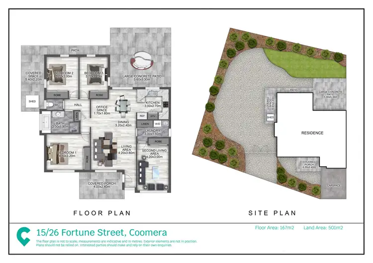 Floorplan of Homely townhouse listing, 15/26 Fortune Street, Coomera QLD 4209