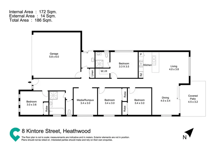 Floorplan of Homely house listing, 8 Kintore Street, Heathwood QLD 4110