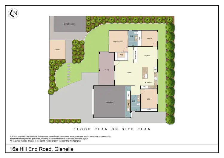 Floorplan of Homely house listing, 16A Hill End Road, Glenella QLD 4740