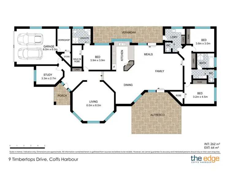 Floorplan of Homely house listing, 9 Timbertops Drive, Coffs Harbour NSW 2450