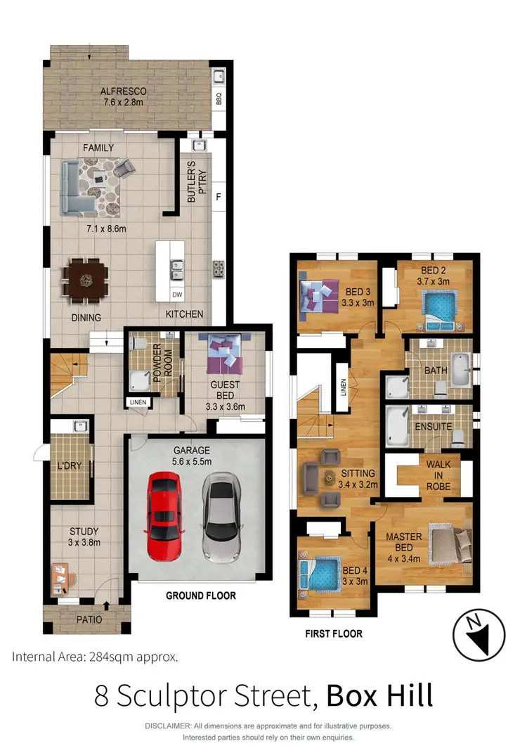 Floorplan of Homely house listing, 8 Sculptor Street, Box Hill NSW 2765