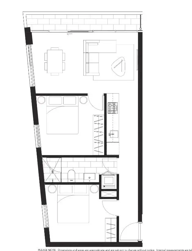 Floorplan of Homely apartment listing, 501/250 City Road, Southbank VIC 3006