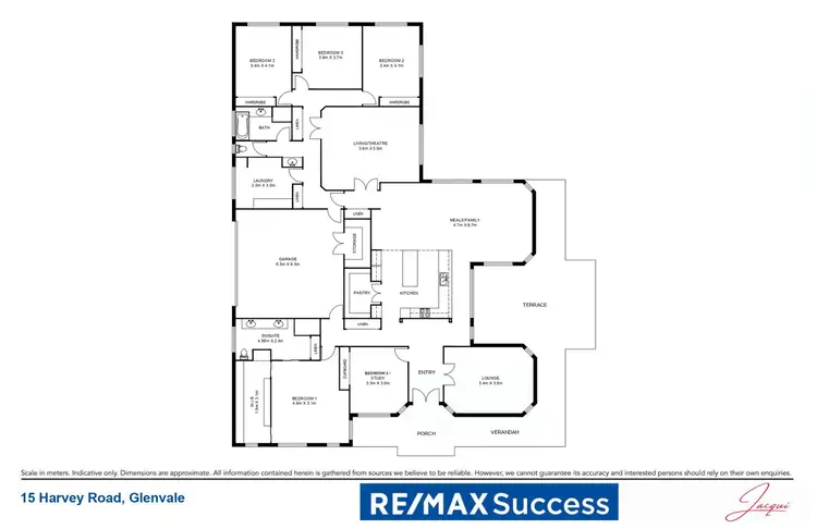 Floorplan of Homely rural property listing, 15 Harvey Court, Glenvale QLD 4350