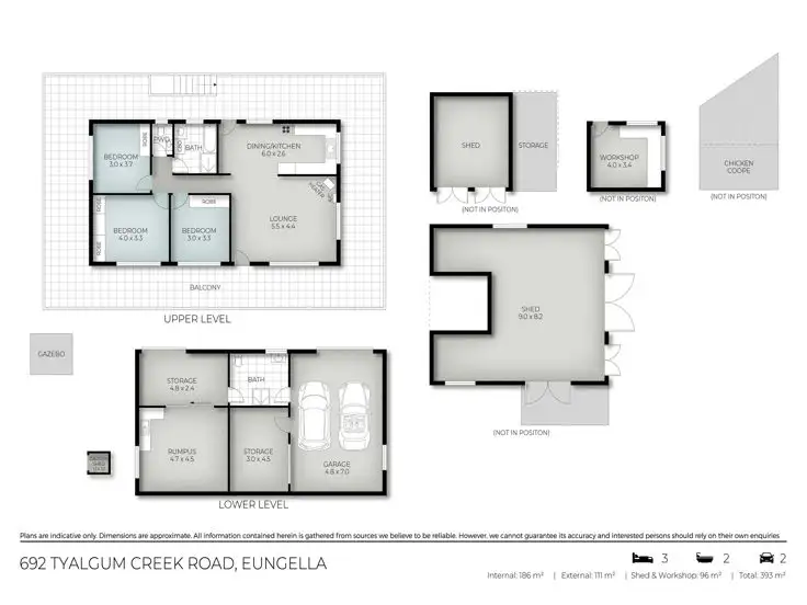 Floorplan of Homely house listing, 692 Tyalgum Road, Eungella NSW 2484