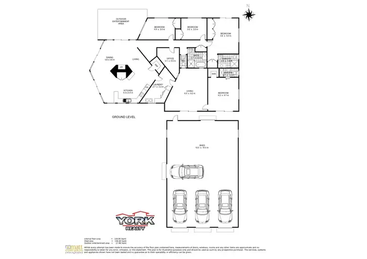 Floorplan of Homely house listing, 3 Mount Storey Lane, Glencoe QLD 4352