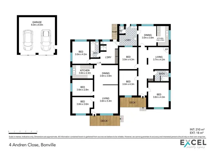Floorplan of Homely house listing, 4 Andren Close, Bonville NSW 2450