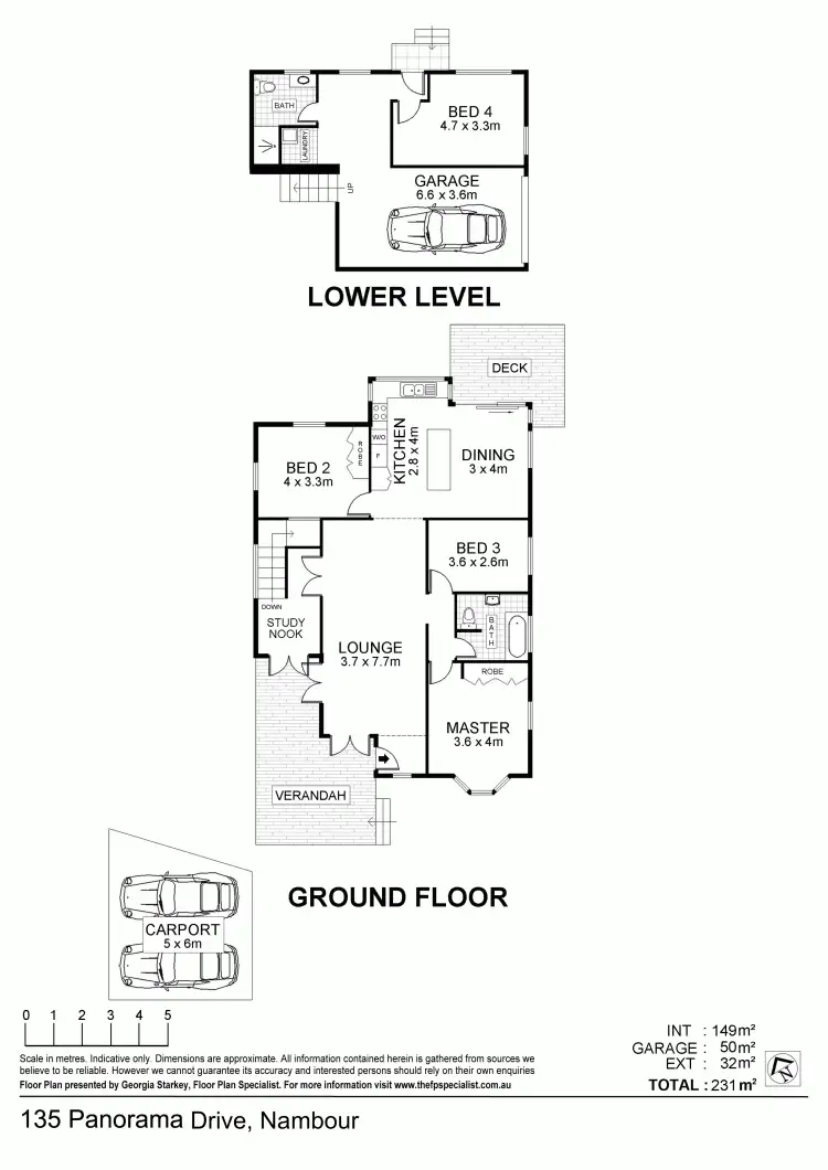 Floorplan of Homely house listing, 135 Panorama Drive, Nambour QLD 4560