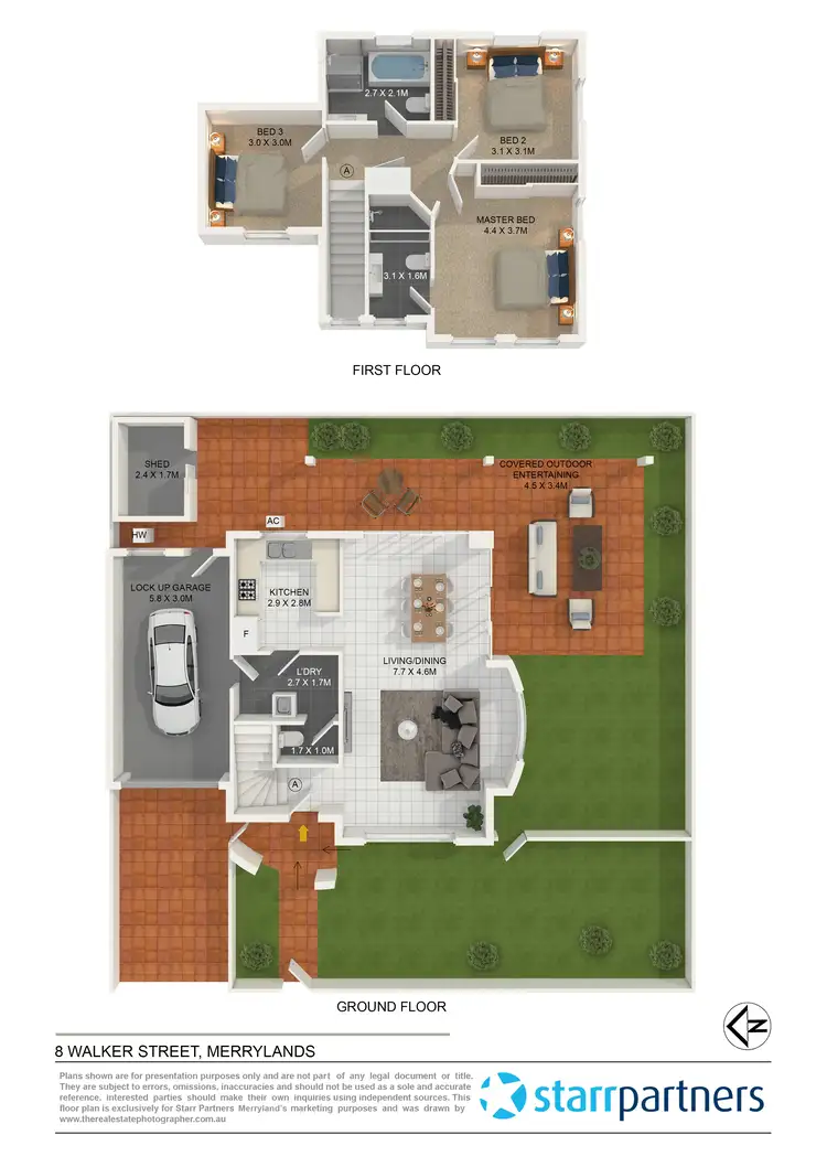 Floorplan of Homely house listing, 8 Walker Street, Merrylands NSW 2160