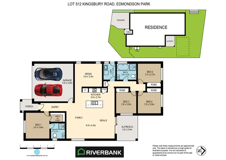 Floorplan of Homely house listing, 99 Kingsbury Road, Edmondson Park NSW 2174