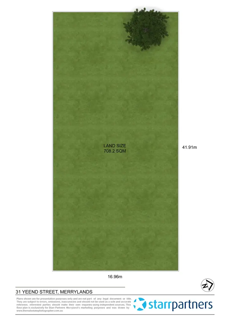 Floorplan of Homely land listing, 31 Yeend Street, Merrylands NSW 2160