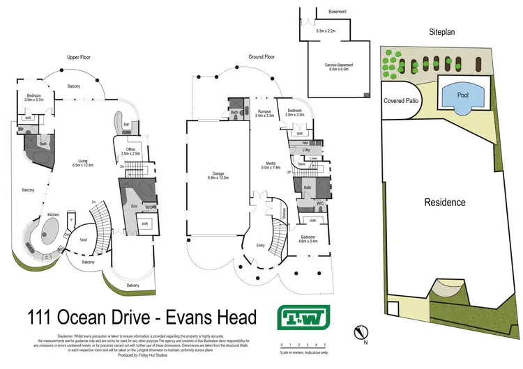 Floorplan of Homely house listing, 111 Ocean Drive, Evans Head NSW 2473