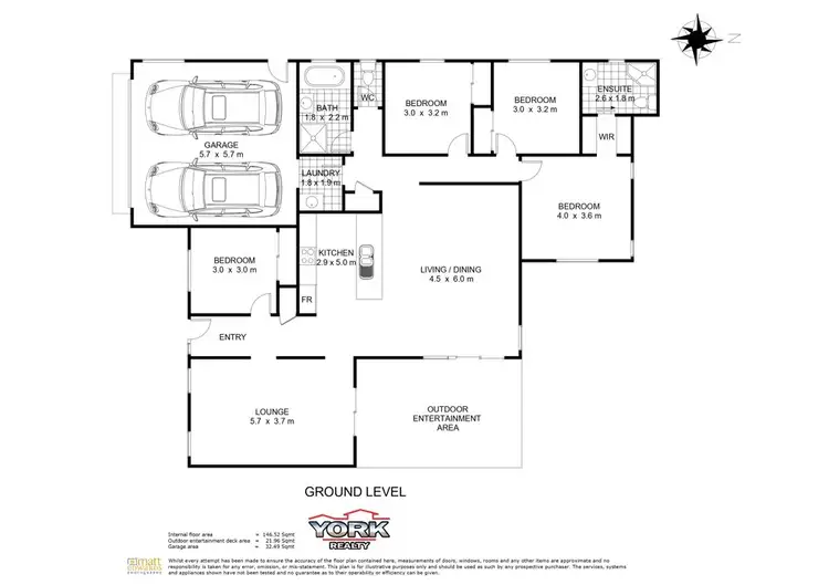 Floorplan of Homely house listing, 38 Newman Road, Wyreema QLD 4352
