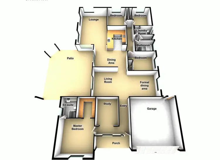 Floorplan of Homely house listing, 1 Briggs Drive, Caboolture QLD 4510