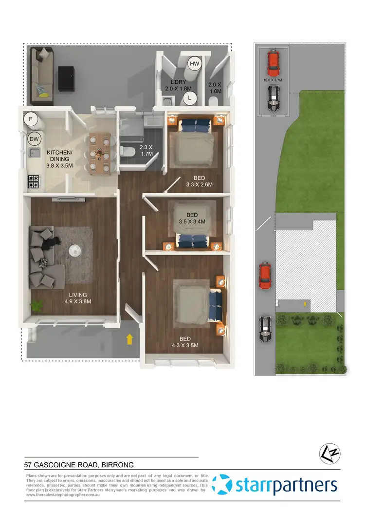 Floorplan of Homely house listing, 57 Gascoigne Road, Birrong NSW 2143