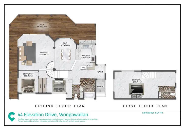 Floorplan of Homely rural property listing, 44 Elevation Drive, Wongawallan QLD 4210