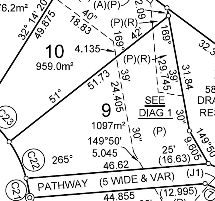 Floorplan of Homely land listing, 18 Imperial Place (Lot 9 The Gateway), Thrumster NSW 2444