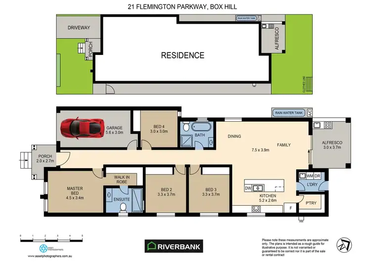 Floorplan of Homely house listing, 21 Flemington Parkway, Box Hill NSW 2765