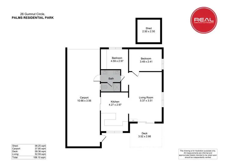 Floorplan of Homely retirement listing, 26/61 Supple Road, Waterloo Corner SA 5110