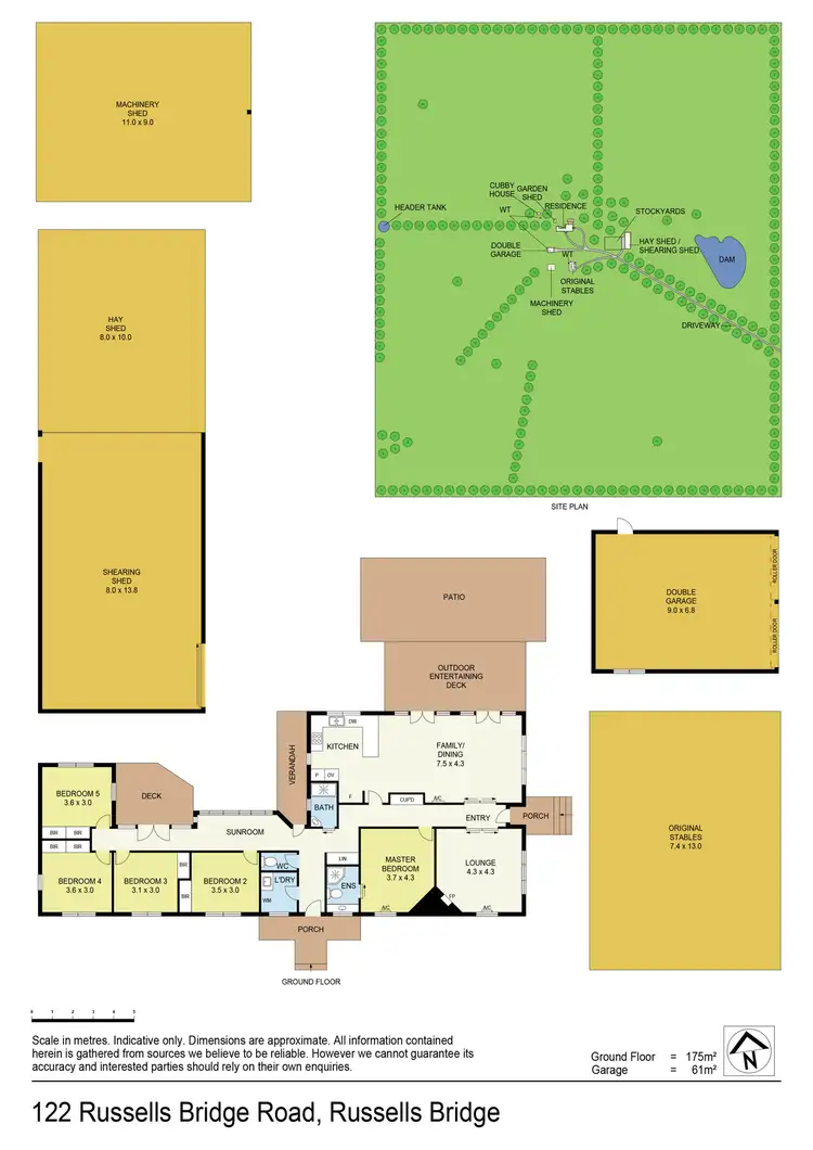 Floorplan of Homely rural property listing, 122 Russells Bridge Road, Russells Bridge VIC 3331