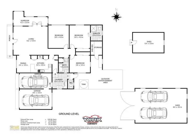 Floorplan of Homely house listing, 2 Tara Street, Wilsonton QLD 4350