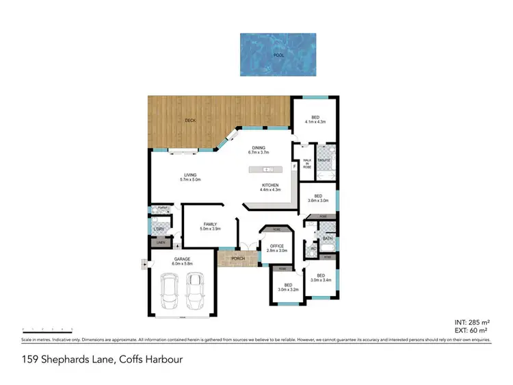 Floorplan of Homely house listing, 159 Shephards Lane, Coffs Harbour NSW 2450