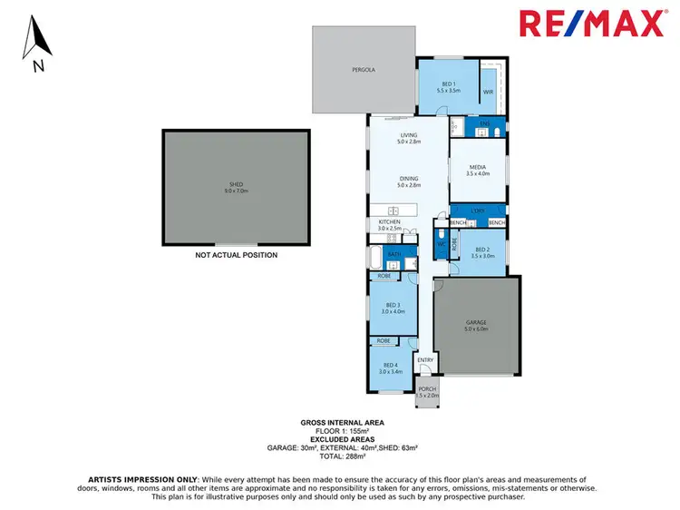 Floorplan of Homely house listing, 97 Rifle Range Road, Palmwoods QLD 4555