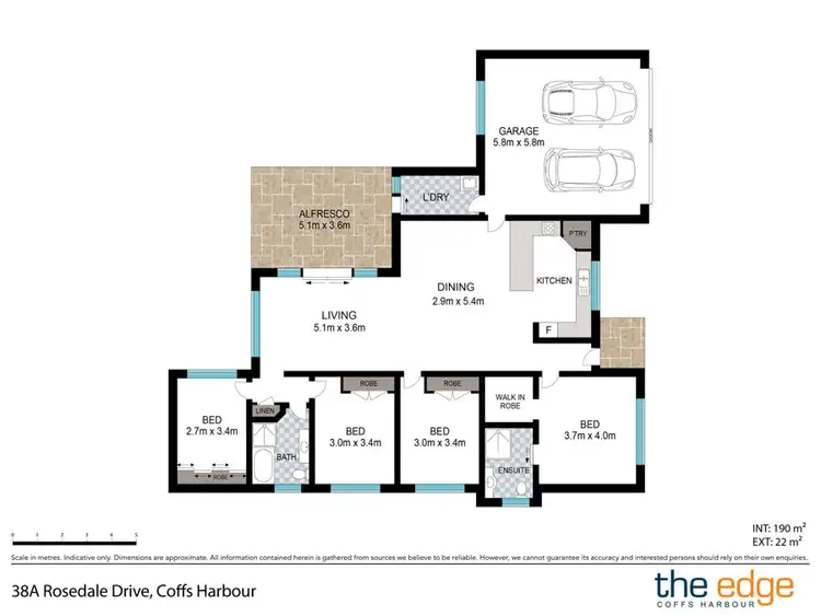 Floorplan of Homely house listing, 38a Roselands Drive, Coffs Harbour NSW 2450