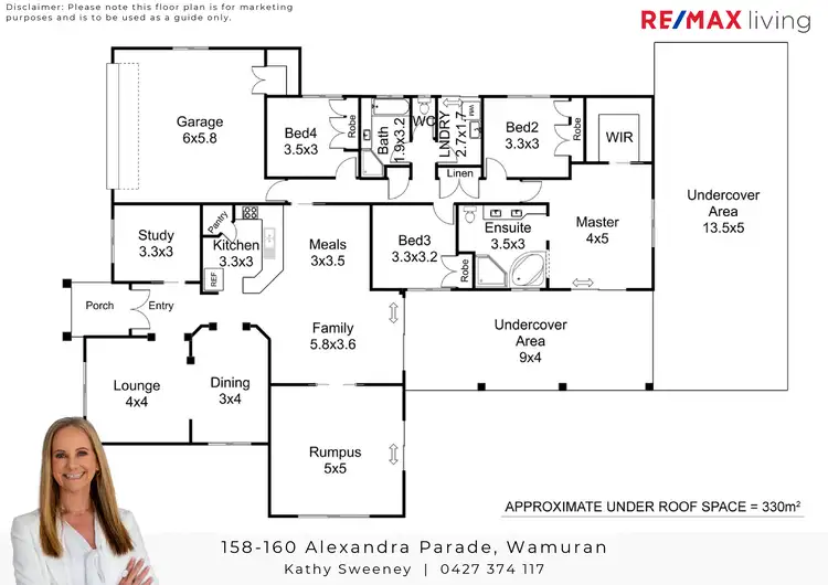 Floorplan of Homely rural property listing, 158-160 Alexandra Parade, Wamuran QLD 4512
