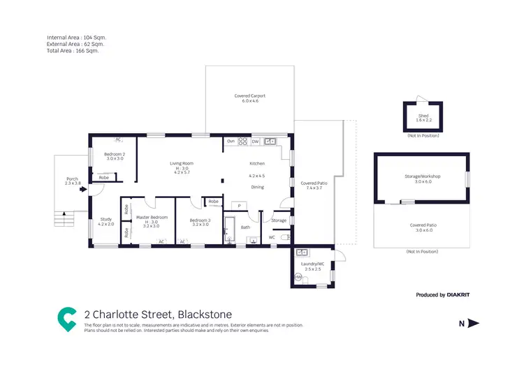 Floorplan of Homely house listing, 2 Charlotte Street, Blackstone QLD 4304