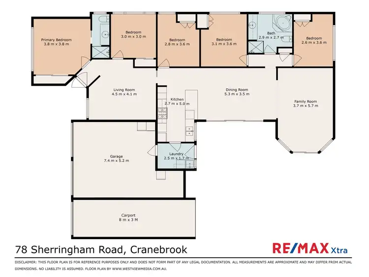 Floorplan of Homely house listing, 78 Sherringham Road, Cranebrook NSW 2749