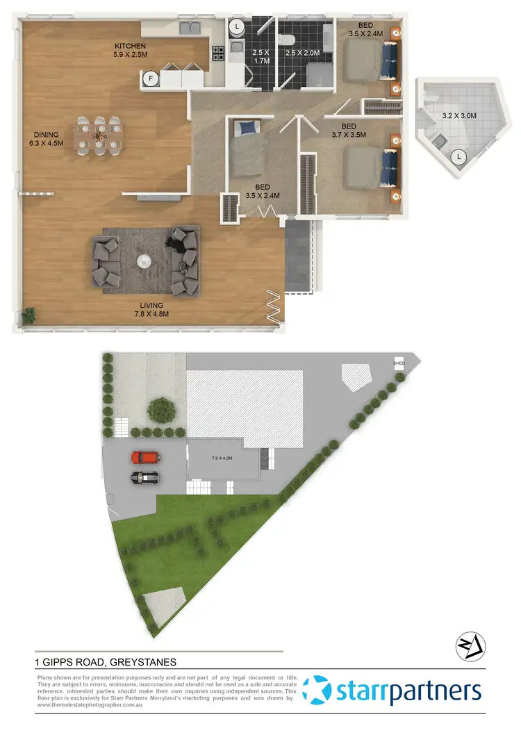Floorplan of Homely house listing, 1 Gipps Road, Greystanes NSW 2145