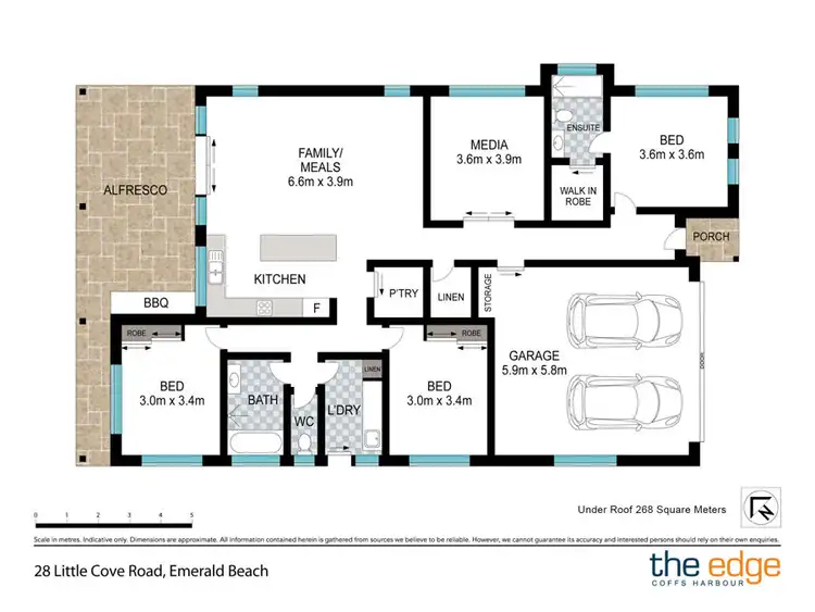 Floorplan of Homely house listing, 28 Little Cove Road, Emerald Beach NSW 2456