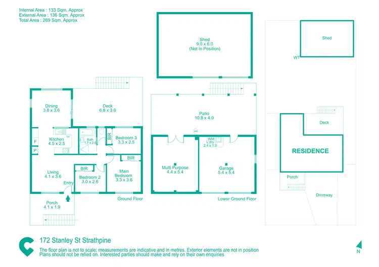 Floorplan of Homely house listing, 172 Stanley Street, Strathpine QLD 4500