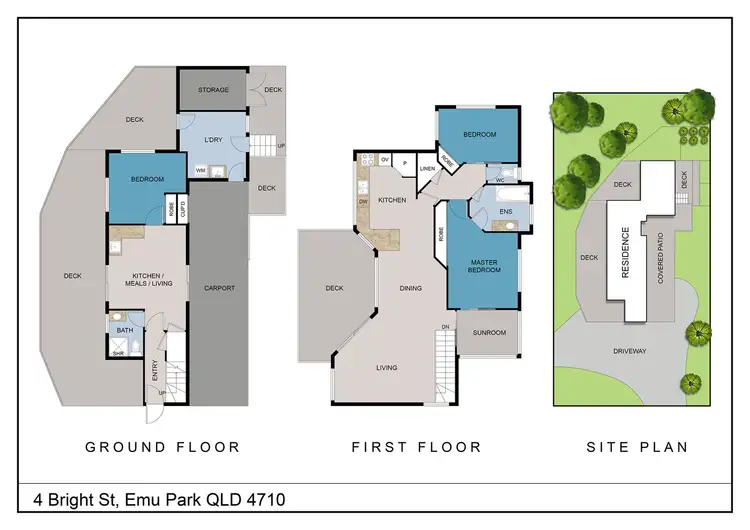 Floorplan of Homely house listing, 4 Bright Street, Emu Park QLD 4710
