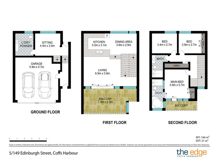 Floorplan of Homely house listing, 5/149 Edinburgh Street, Coffs Harbour NSW 2450