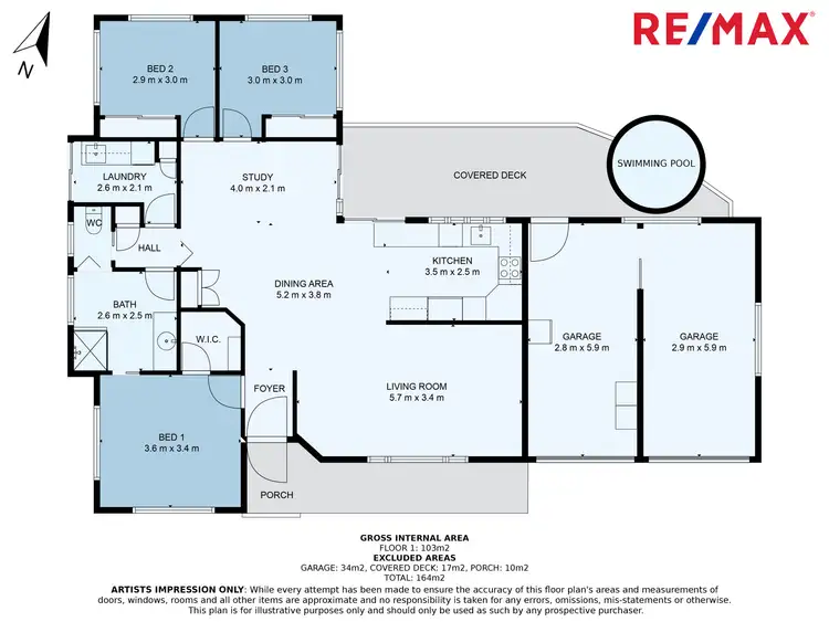 Floorplan of Homely house listing, 17 Campese Terrace, Nambour QLD 4560