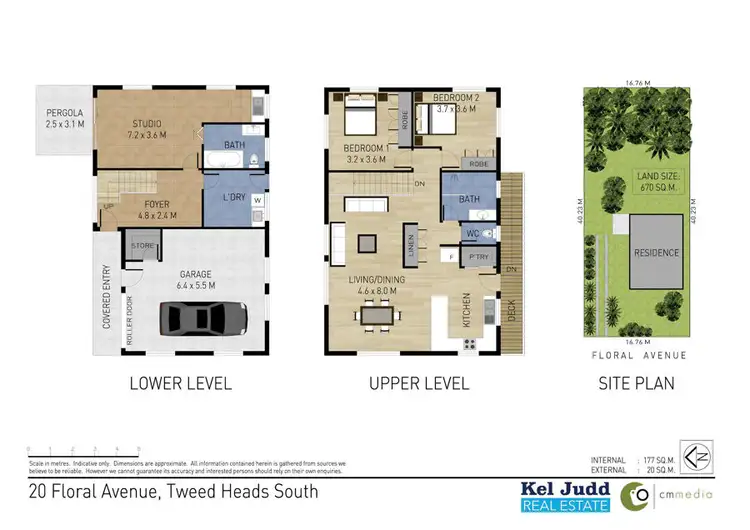 Floorplan of Homely house listing, 20 Floral Avenue, Tweed Heads South NSW 2486