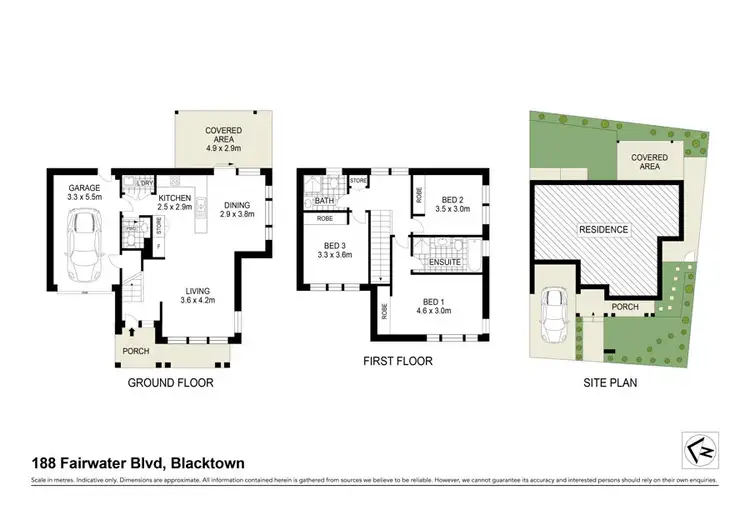 Floorplan of Homely house listing, 188 Fairwater Boulevard, Blacktown NSW 2148