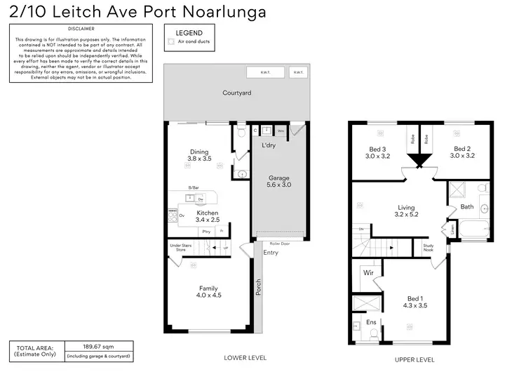 Floorplan of Homely house listing, 2/10 Leitch Ave, Port Noarlunga SA 5167