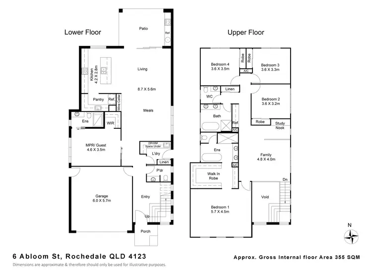 Floorplan of Homely house listing, 6 Abloom Street, Rochedale QLD 4123