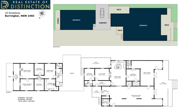 Floorplan of Homely house listing, 15 Broadway, Burringbar NSW 2483